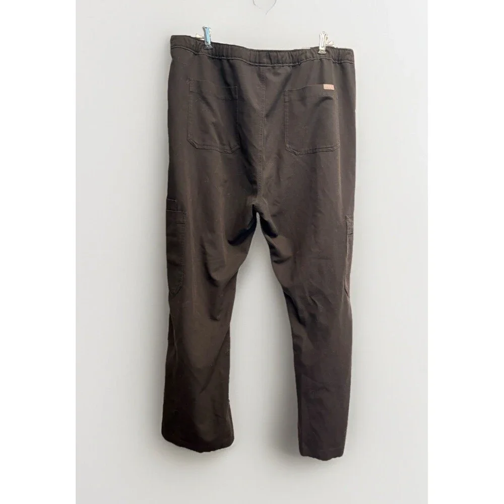 Figs Technical Collection Navy Blue Cairo Cargo  Straight Leg Scrub Pants XL - Picture 9 of 12